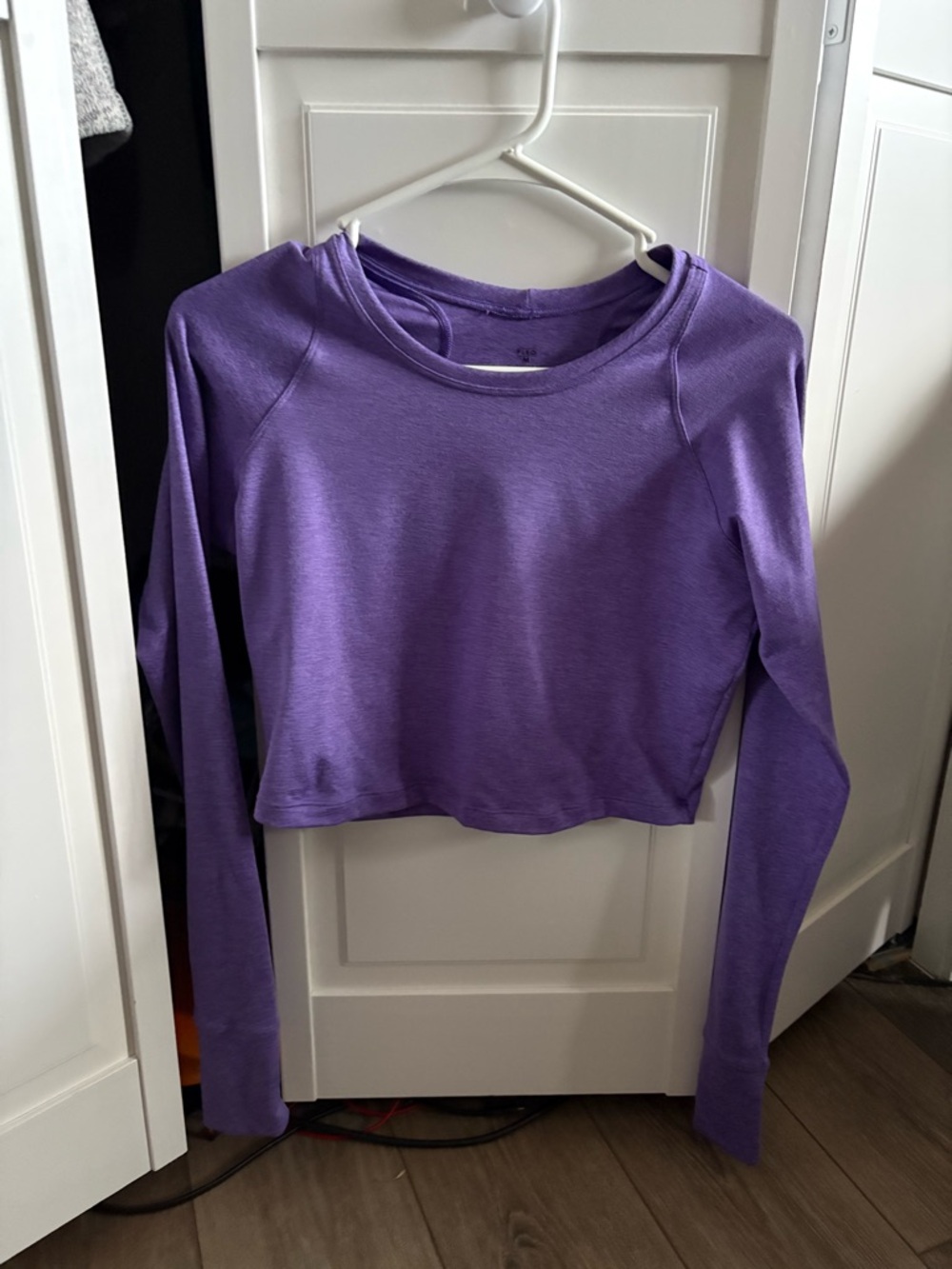 Fleo Foundation Heathered  Purple Athletic Pullover